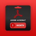 Adobe Acrobat Pro | 1 Month | Subscription Key