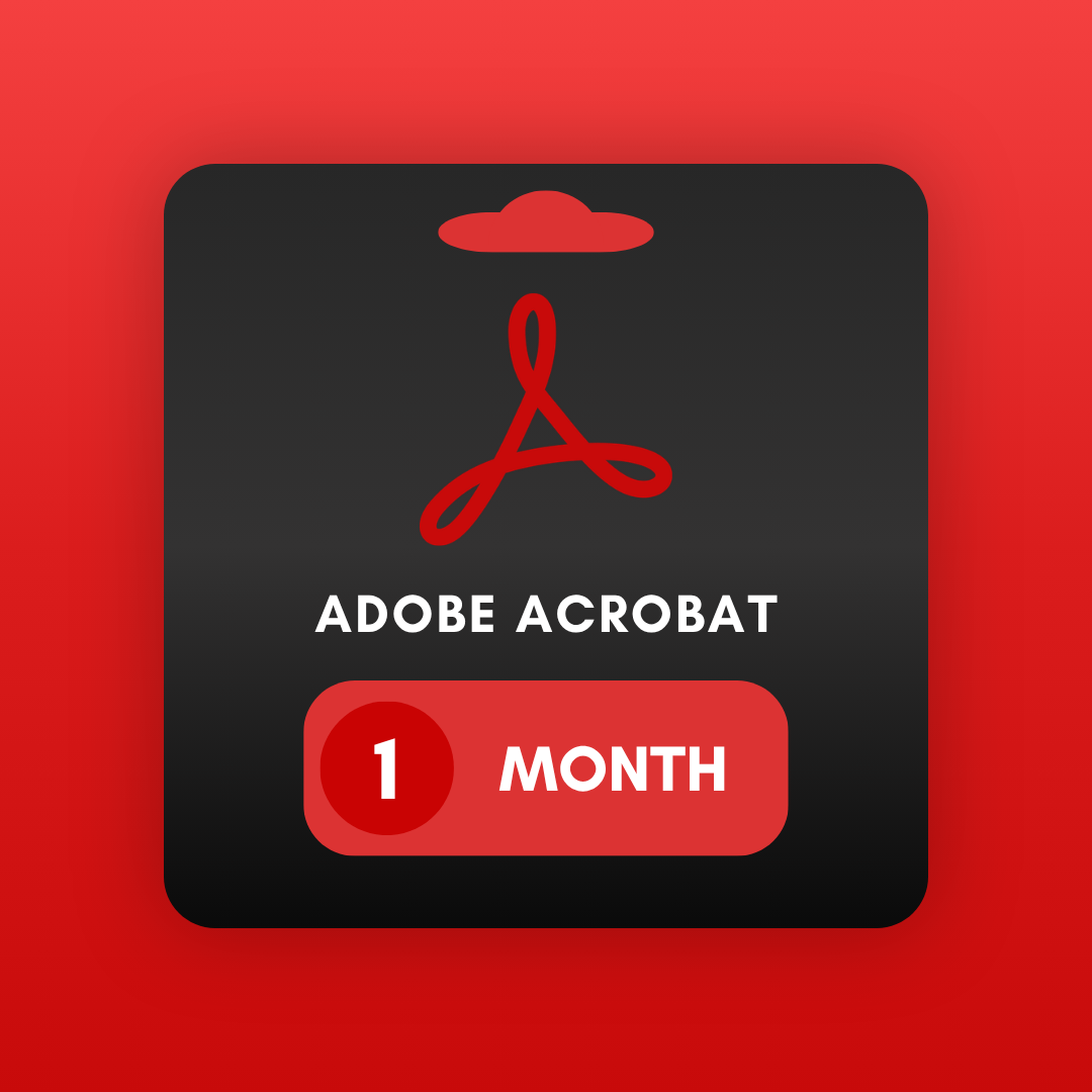 Adobe Acrobat Pro | 1 Month | Subscription Key