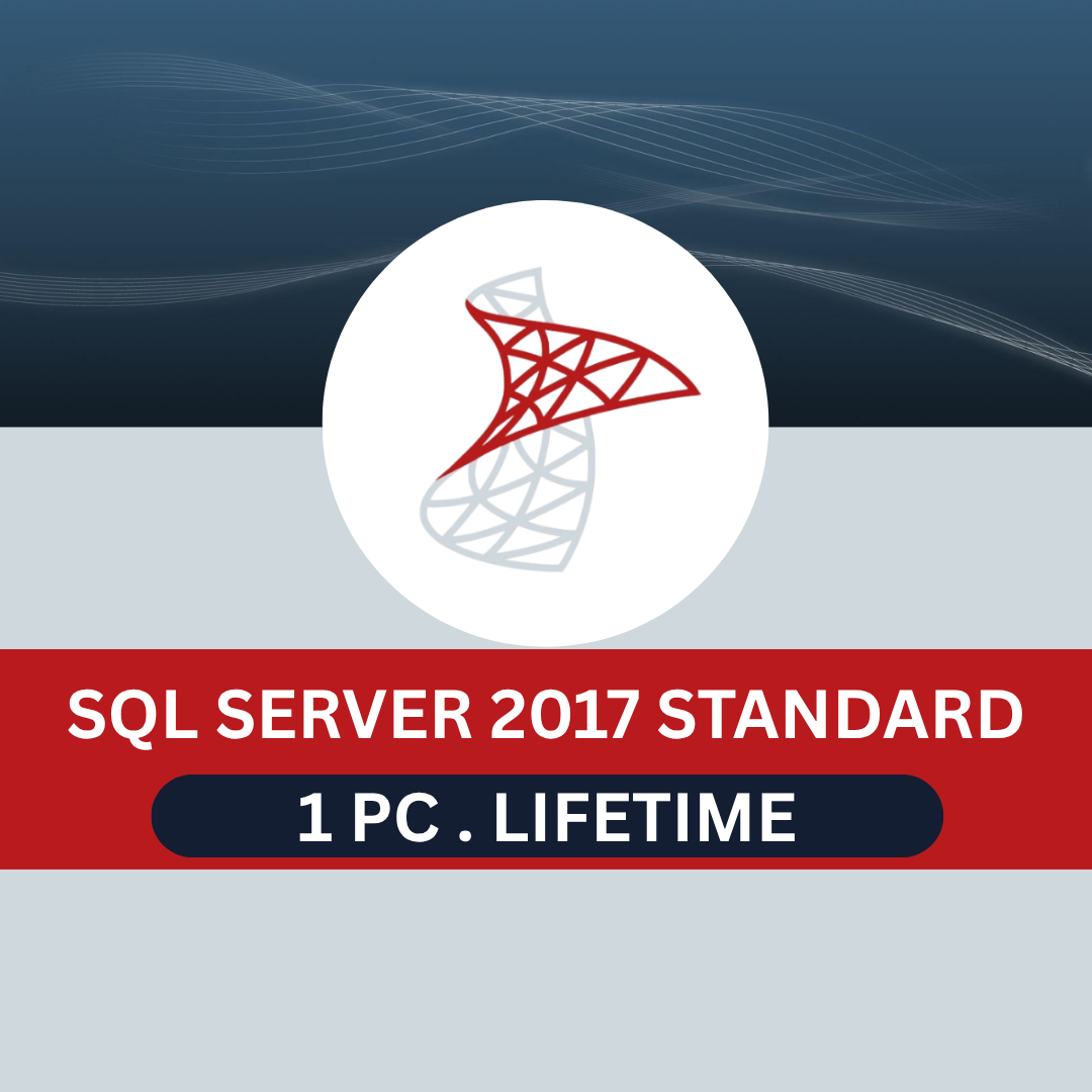 SQL Server 2017 Standard | Online Activation | 1 PC | Lifetime