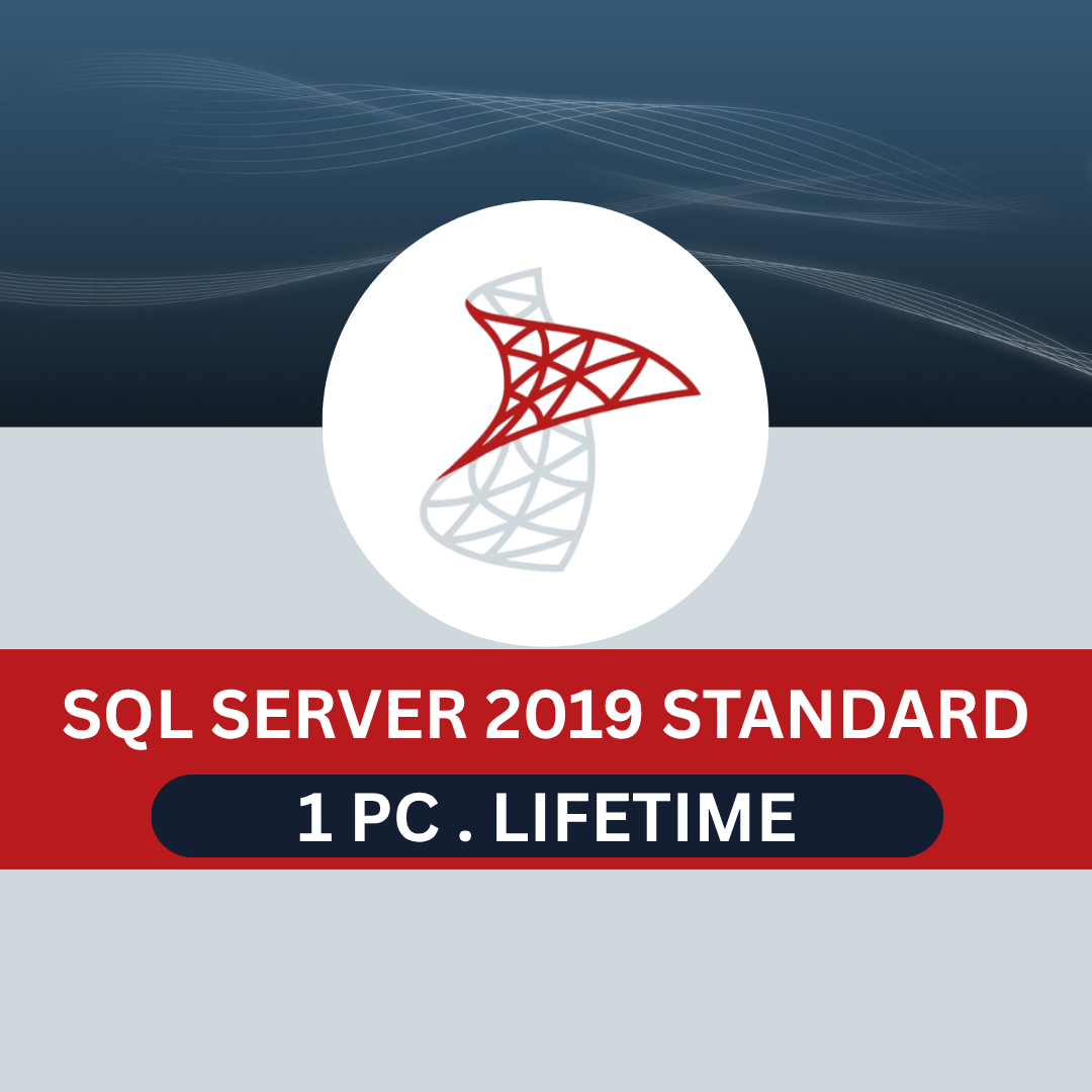 SQL Server 2019 Standard | Online Activation | 1 PC | Lifetime
