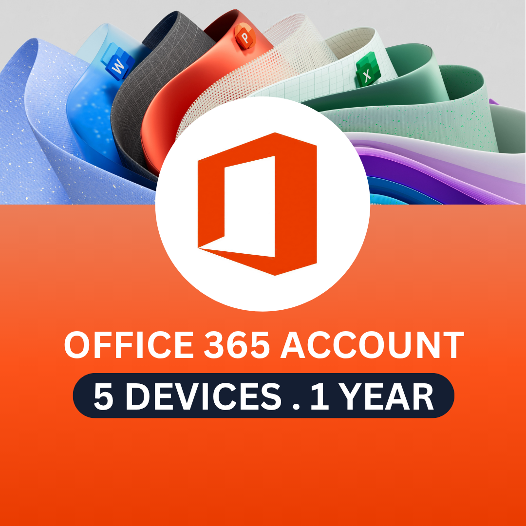 Office 365 Account | 5 Devices | 1 Year