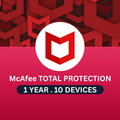 McAfee Total Protection | 10 Devices | 1 Year
