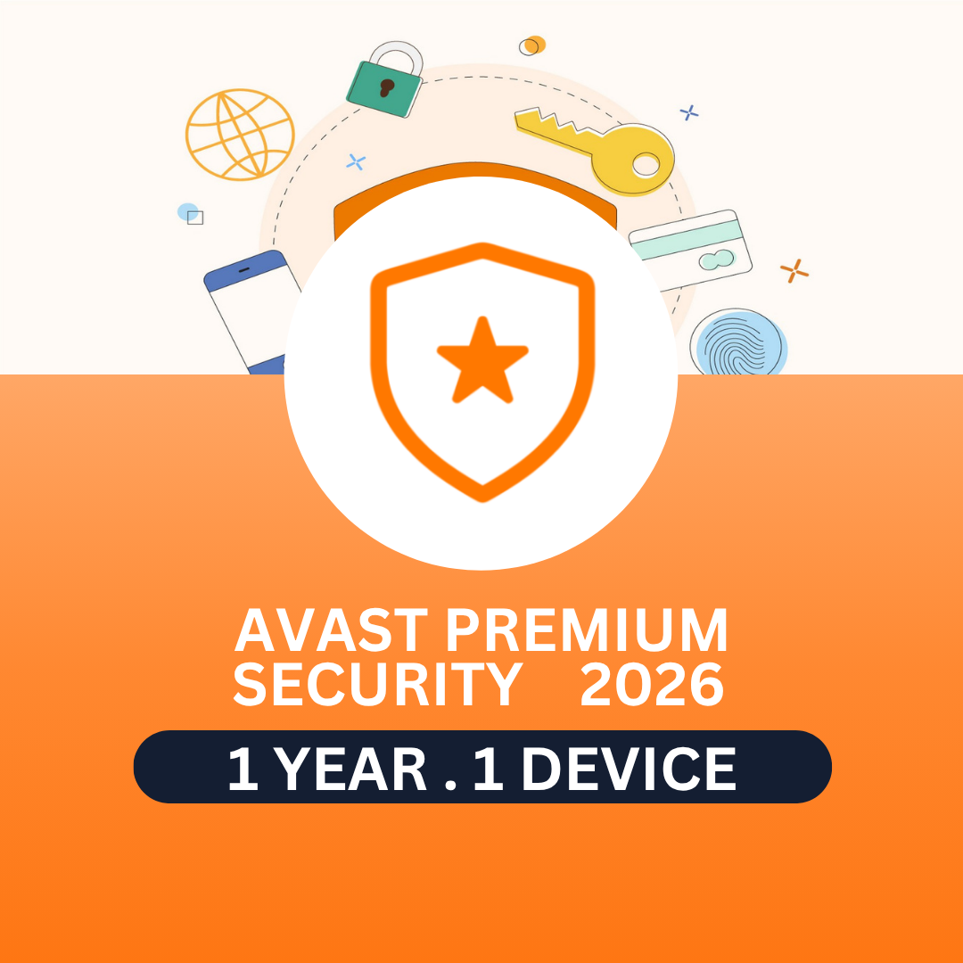 Avast Premium Security 2026 | 1 Device | 1 Year