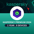 Kaspersky Premium 2024 | 5 Devices | 1 Year