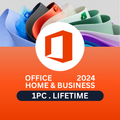 Office 2024 Home & Business | Activation par téléphone | 1 PC | À vie