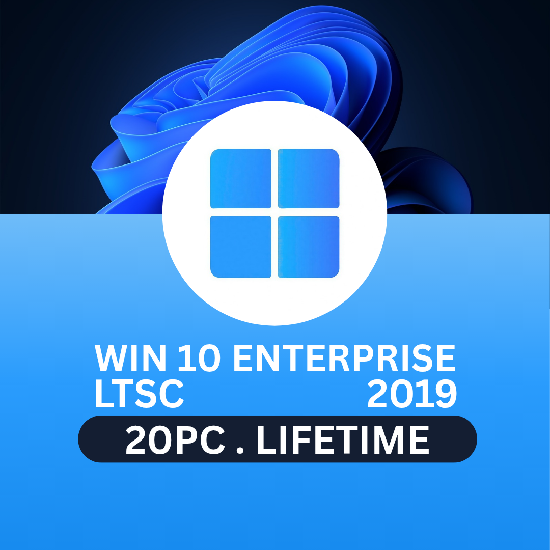 Windows 10 Enterprise LTSC 2019 | MAK Volume | 20 PC | Lifetime