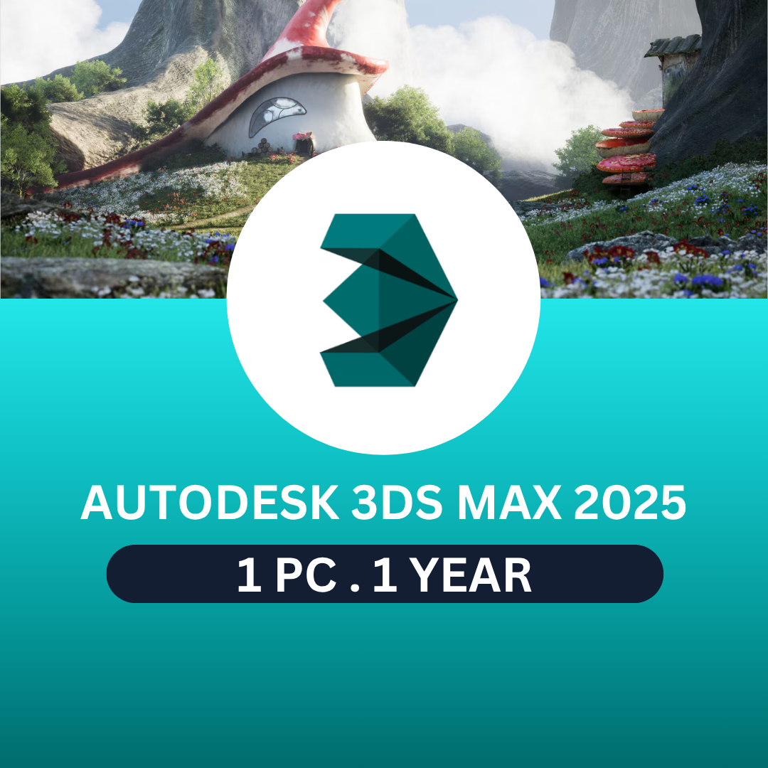 Autodesk 3ds Max 2025 | 1 PC | 1 Year | Subscription Key